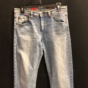 Adriano Goldschmied The Rider Distrssed Jeans 30R